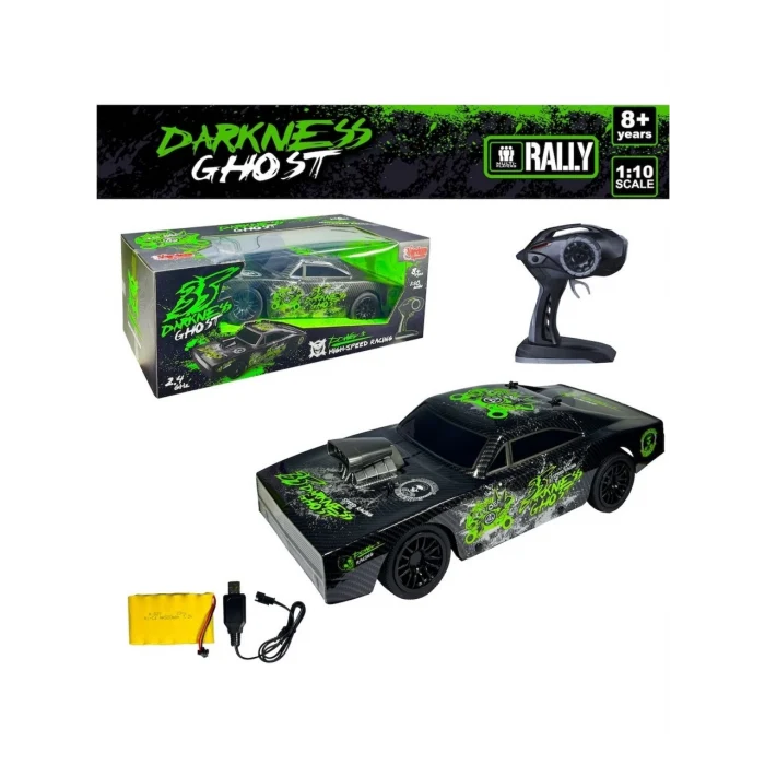 Vardem 45 Cm Yüksek Hızlı Şarj Edilebilir Yarış Arabası Uzaktan Kumandalı 2.4 GHz , 1:10 Canavar Araba