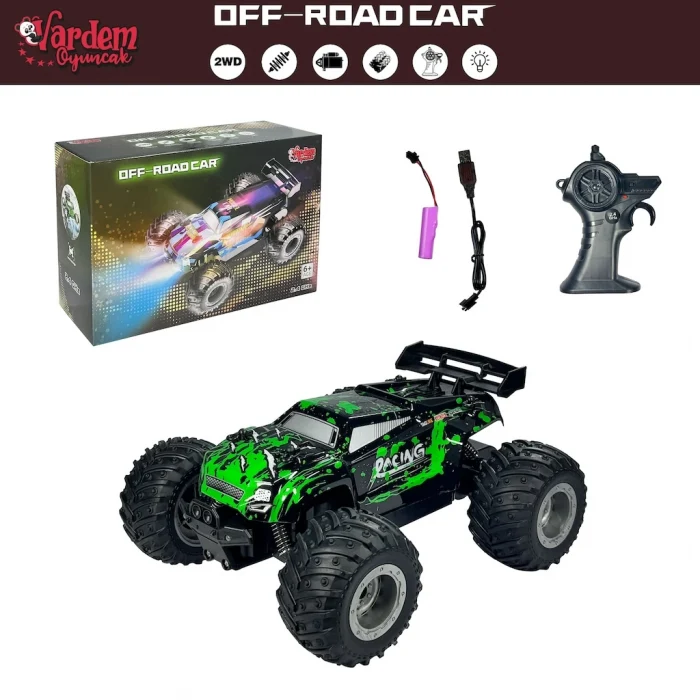 Vardem High Speed Off Road Araba Uzaktan Kumandalı Ful Fonksiyon 2.4G Şarjlı 1:18