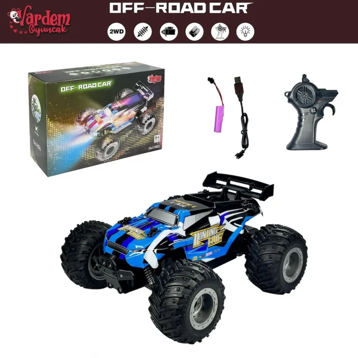Vardem High Speed Off Road Araba Uzaktan Kumandalı Ful Fonksiyon 2.4G Şarjlı 1:18