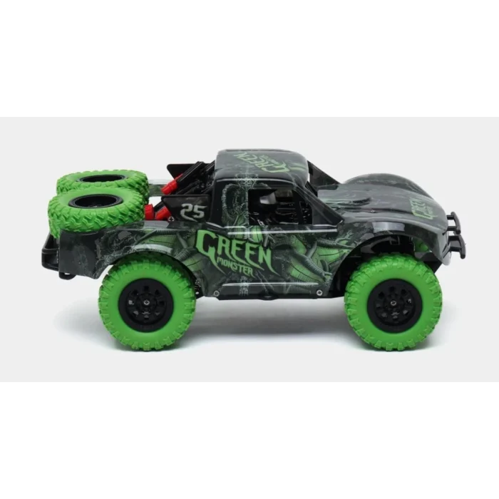 Drift Araba (Course) Uzaktan Kumandalı Full Fonksiyon 2.4G Şarjlı 1:20 - Yeşil