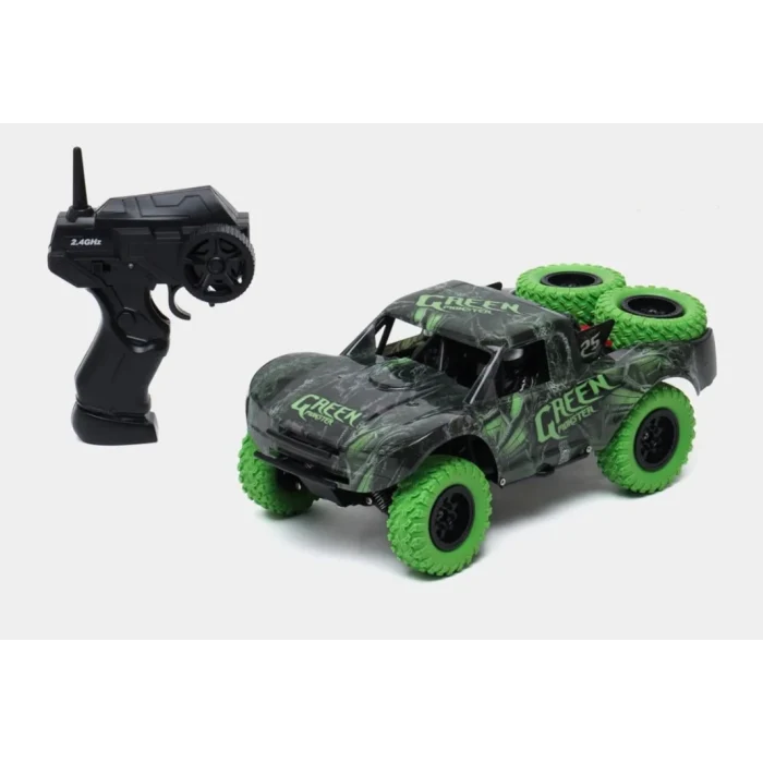 Drift Araba (Course) Uzaktan Kumandalı Full Fonksiyon 2.4G Şarjlı 1:20 - Yeşil