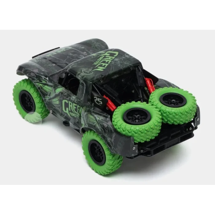 Drift Araba (Course) Uzaktan Kumandalı Full Fonksiyon 2.4G Şarjlı 1:20 - Yeşil