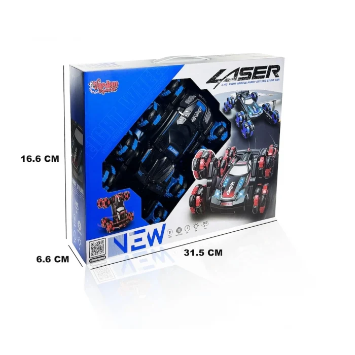 Vardem Uzaktan Kumandalı Full Fonksiyon 2.4Ghz 8 Teker Drift Atan Akrobat Araba