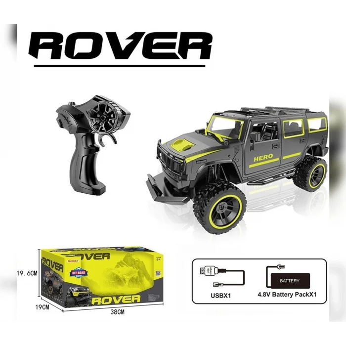 Vardem Oyuncak Off-Road Rover Jeep Uzaktan Kumandalı Full Fonksiyon 2.4Ghz Şarjlı 1:15