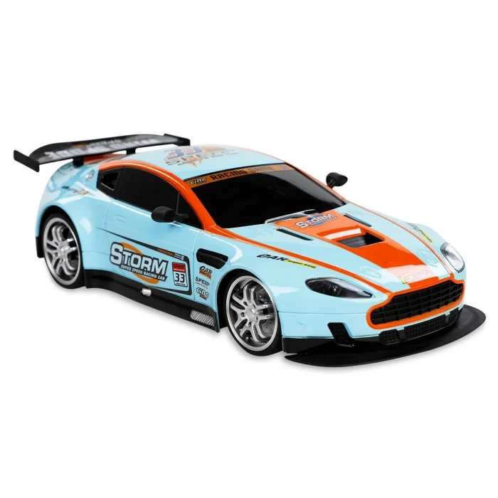 Vardem Ralli Arabası Uzaktan Kumandalı Full Fonksiyon Şarjlı Işıklı , 1:12 - Mavi