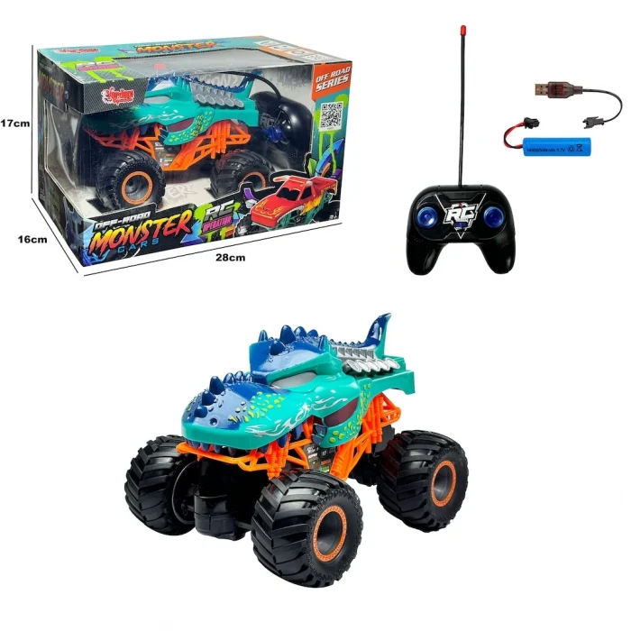 Monster Canavar Araba Uzaktan Kumandalı Full Fonksiyon Şarjlı