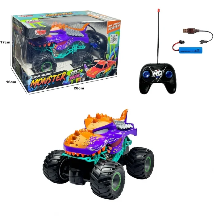 Monster Canavar Araba Uzaktan Kumandalı Full Fonksiyon Şarjlı