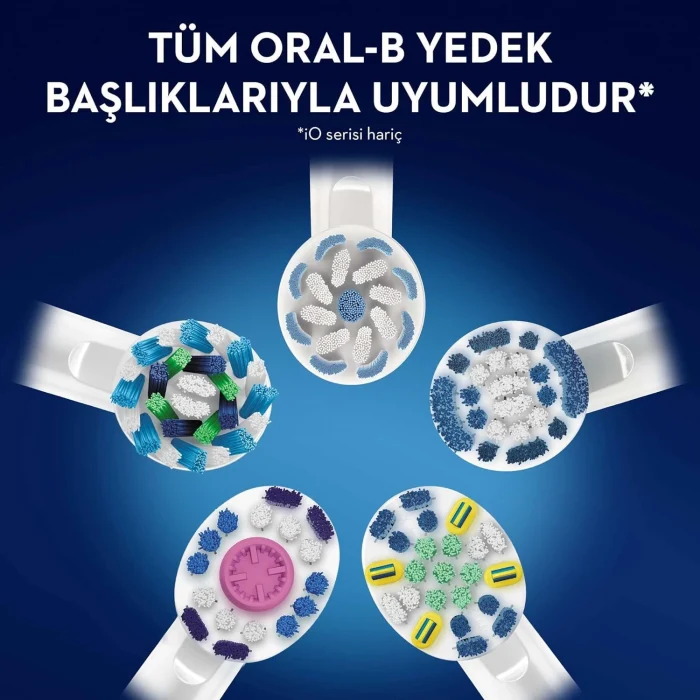 Oral-B Vitality D100 Cross Action Şarj Edilebilir Diş Fırçası Siyah
