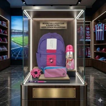 Lisanslı Anaokulu Çantası , Çift Gözlü Kalemlik - Lisanslı Suluk Matara Hediye