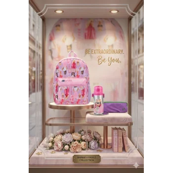 Anaokulu Çantası Inspıre - Suluk & Matara Hediye