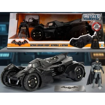 Jada Batman Arkham Knight Batmobil 1/24 - Batman Figür ve Araç Seti - Hediyelik