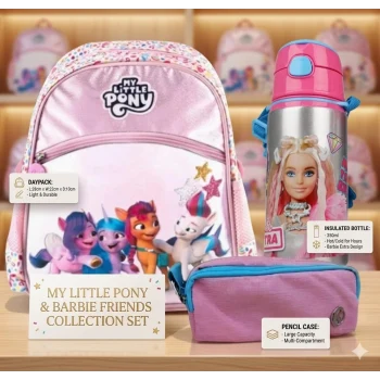 My Little Pony Anokulu Çantası - Suluk & Matara Hediye