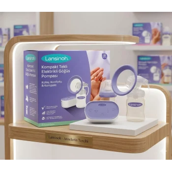 Lansinoh® Kompakt Tekli Elektrikli Göğüs Pompası