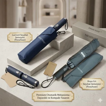Parachase Pemium Kalite Ters Açılıp Kapanan Tam Otomatik Şemsiye