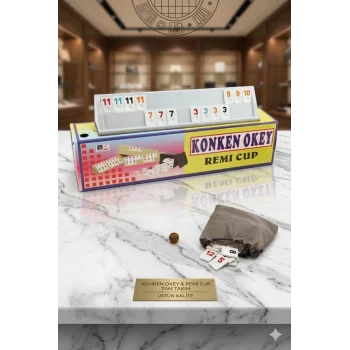 Star Konken Plastik Okey Takımı