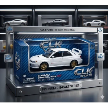 Subaru Impreza WRX STI Die Cast Model Araba , Motormax 1:24