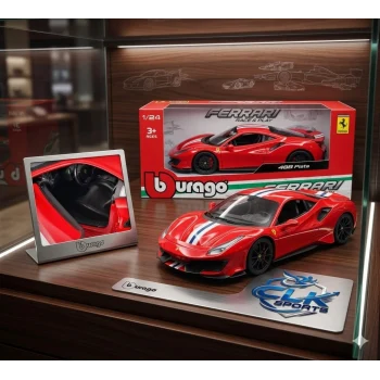 Ferrari 488 Pista Die Cast Model Araba ,1:24