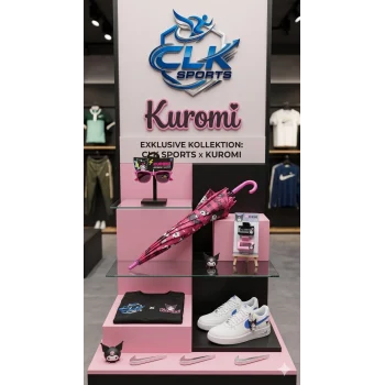 Kuromi Lisanslı Çocuk Şemsiyesi + Lisanslı Gözlük - Barbie Toka