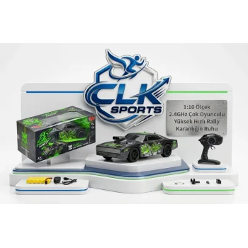 Vardem 45 Cm Yüksek Hızlı Şarj Edilebilir Yarış Arabası Uzaktan Kumandalı 2.4 GHz , 1:10 Canavar Araba