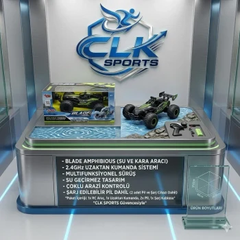 Vardem Uzaktan Kumandalı Full Fonksiyon Şarjlı 2.4 Ghz Blade Gösteri Arabası - Açık Yeşil