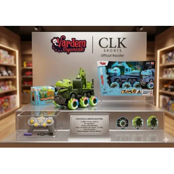 Vardem Dinozor Kamyon Kazıcı 1:14 Uzaktan Kumandalı Full Fonksiyon 2.4G