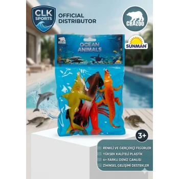 Grazoo Ocean Animals Okyanus Hayvanları Orta Boy
