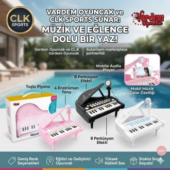 Vardem Mini Piyano (31 Tuşlu , MP3 Ve Mikrofonlu )