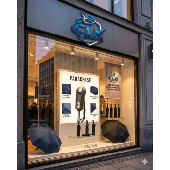 Parachase Aerodinamik Saplı Tam Otomatik Çift Katmanlı Şemsiye