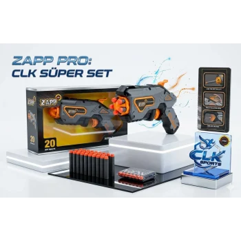 Zapp Toys 20 Mermili Sünger Dart Atan Silah 28 cm
