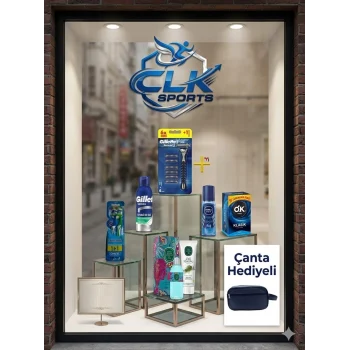 Gillette Sensor 3 Makine 8 Parça Kişisel Bakım Seti + Seyahat Çantası