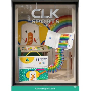 Adel 18 Renk Pastel Boya, Çantalı