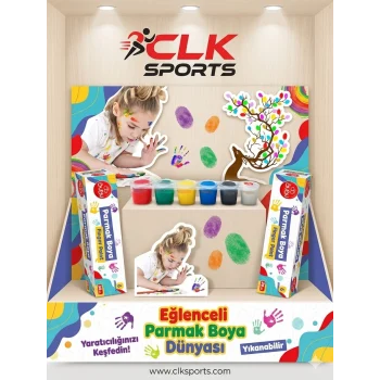 Bubu Parmak Boyası 6 Renk Birleşik Pot 20ML