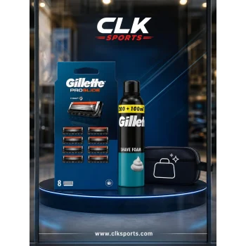 Gillette Fusion Proglide + Yedek Tıraş Bıçağı + Tıraş Köpüğü + Seyahat Çantası