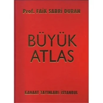 Kanaat Yayınları Büyük Atlas