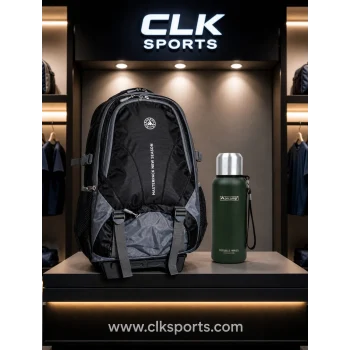 Master Pack Çekçekli Tekerlekli Dağcı , Seyahat , Sırt Çantası , Lüx Laptop Bölmeli  - Orcamp 500 ml Termos