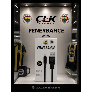 Fenerbahçe 3A  Usb Şarj Kablosu - Type-C