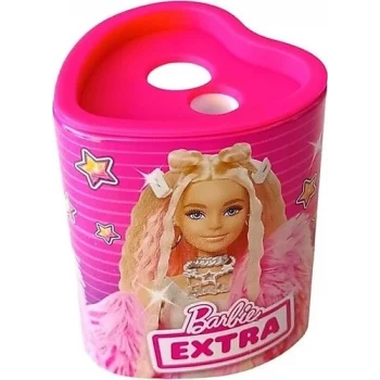 Barbie Extra Sweet Çift Bıçaklı Atık Hazneli Lisanslı Metal Kalemtıraş