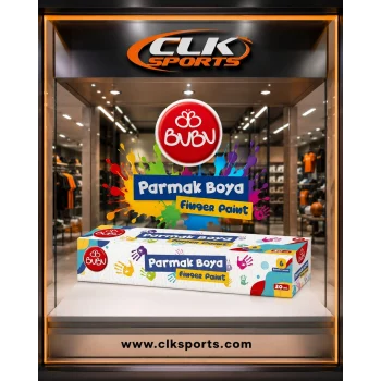 Bubu Parmak Boyası 6 Renk , Birleşik Pot 20ML