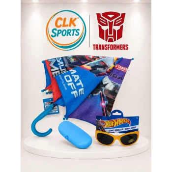 Transformers Lisanslı Çocuk Şemsiyesi + Lisanslı Gözlük Ikili Set