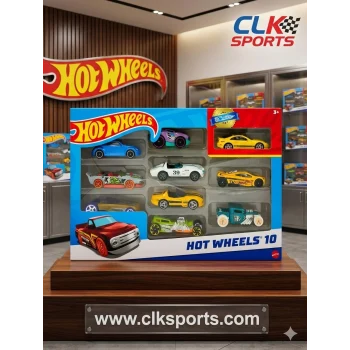 Hot Wheels 10lu Araba Seti , 1:64 Ölçek