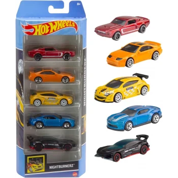 Hot Wheels 5li Araba Seti 1:64 ölçekli