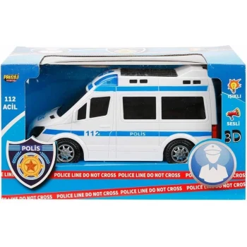 Işıklı Sesli Pilli Polis - Ambulans - İtfaiye Aracı