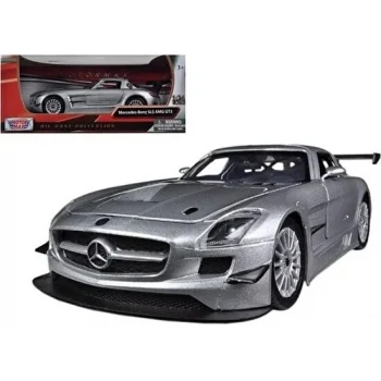 Mercedes Benz SLS AMG GT3 Vardem 1/24 Scale - Metalik Gri - Hediyelik