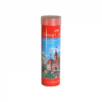 Faber Castell Metal Tüpte Boya Kalemi, 12 Renk