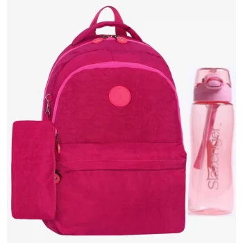 Mubo Collections Krinkıl Okul Çantası - Suluk & Matara Hediye