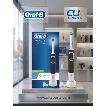 Oral-B Vitality D100 Cross Action Şarj Edilebilir Diş Fırçası Siyah