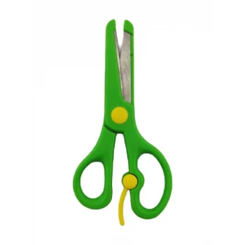 Plastik Korumalı Paslanmaz Çelik Koruyucu Yuvarlak Uçlu Çocuk Makası