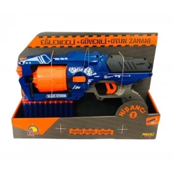 Yumuşak Dart Atan Tabanca 20 Dart