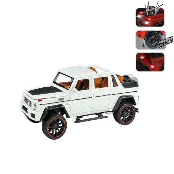 Sesli ve Işıklı Metal Jeep Çek Bırak 1:22