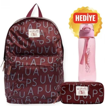 U.s. Polo Assn. Sırt Çantası , U.S. Polo Assn. Kalem Çantası - Suluk & Matara Hediyeli